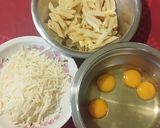 Tojásos, sajtos penne recept fázis 1 fotója