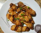 A picture of step 5 of Spiral potato samosa.