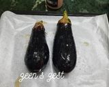 A picture of step 7 of Imam Bayildi or Turkish stuffed Eggplants with Cheese.