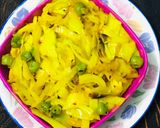 मटर पत्ता गोभी (Matar patta gobhi recipe in hindi) रेसिपी चरण 2 फोटो