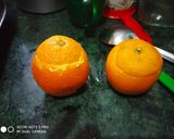 A picture of step 5 of Orange Snow.