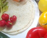 Foto del paso 1 de la receta Wraps de verduras y atún