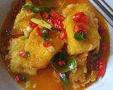 Foto langkah ke 3 dari resep Tawkua siram saus extra pedas.