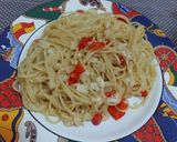 Foto langkah ke 13 dari resep One Pan Spaghetti Aglio Olio.
