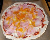 Sonkás pizza recept fázis 9 fotója