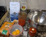 Foto del paso 1 de la receta: Fideos de morrón y huevo
