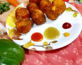 A picture of step 8 of Satvic Corn {Triple C} Fritters.
