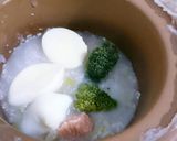 Foto langkah ke 4 dari resep MPASI 7 bulan - Bubur Salmon + Brokoli & Tofu (with Slow Cooker).