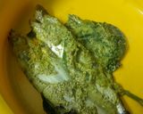 A picture of step 2 of Steamed Pabda Fish in Bottle Gourd Leaf (Lau Patai Pabda Paturi).