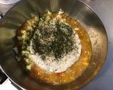 Une image de l'étape 4 de Tomates ananas margold farcies brousse corse,crevettes roses et concombre noa.