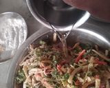 A picture of step 3 of Healthy Veggie Pancakes.