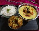 राजस्थानी कड़ी पकोडा (Rajasthani Kadhi Pakoda recipe in hindi) रेसिपी चरण 11 फोटो
