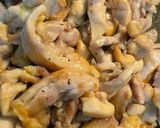 Foto del paso 1 de la receta Pollo en tiras salteado con col