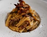 Foto del paso 11 de la receta: Casarecce con alcachofas y panceta con salsa cremosa de parmesano