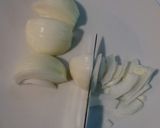 Foto del paso 1 de la receta Coliflor con cebolla y salsa bechamel gratinada al horno #sorpresas