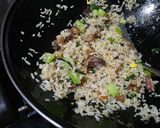 Foto langkah ke 3 dari resep Nasi Goreng Sei Sapi.