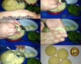 A picture of step 4 of Veg Frittata With Peas Stuffed Potato Patties.