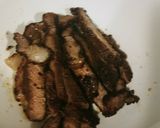 A picture of step 6 of Thai beef salad (nam tok neuha).