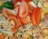 รูปขั้นตอนการทำที่ 6 ของ ข้าวผัดสันคอหมูสไลซ์ เมนูเด็กกินได้