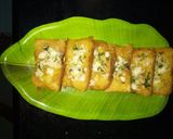 A picture of step 4 of Cheese garlic bread.