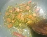 A picture of step 4 of Coriander and tomato rice.