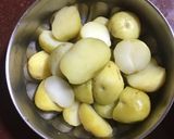 A picture of step 2 of Methi Matar Aloo.
