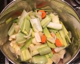 A picture of step 3 of Winter Warmer Leek and Potato Soup.