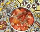 A picture of step 4 of Shrimp Curry.