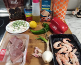 Foto del paso 1 de la receta: Arroz meloso de Atún 🐟 y Langostinos 🦐