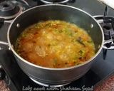 A picture of step 4 of Sprouts pulao.