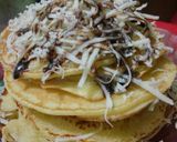 Foto langkah ke 11 dari resep Pancake Sederhana Tanpa Baking Powder dan Soda Kue.