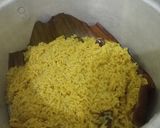 Foto langkah ke 5 dari resep Nasi Kuning Gurih + Sambal Tempe Ikan Bilis Satset.