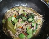Foto langkah ke 3 dari resep Tongkol suwir campur pete kemangi.