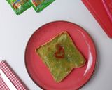 Foto langkah ke 5 dari resep Milky Matcha Toast.