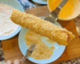 Foto del paso 2 de la receta Rollitos de jamón de york y queso en freidora de aire