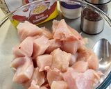Fokhagymás, szaftos csirkemell recept fázis 1 fotója
