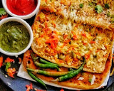 चीज़ वैजी पराठा (Cheese Veggies Paratha recipe in Hindi) रेसिपी चरण 10 फोटो