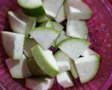 Hình bước làm 3 của món Canh bầu giò dê
