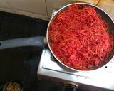 A picture of step 3 of Gajar Ka Halwa.