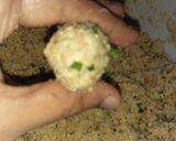 A picture of step 5 of Falafel #4weekschallenge #charityrecipe.