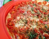 Une image de l'étape 3 de Tarte fine à la tomate moutarde.