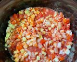 Foto del paso 1 de la receta: Pasta con rape y verduras en la Crockpot