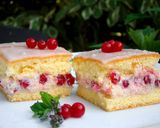 Grízes gyümölcsös süti recept fázis 9 fotója