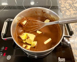 Foto del paso 4 de la receta: Tarta de galletas, chocolate y dulce de leche
