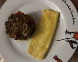 Foto del paso 3 de la receta Tortilla francesa con timbal de panache de verduras