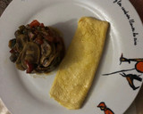 Foto del paso 3 de la receta: Tortilla francesa con timbal de panache de verduras