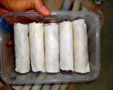 Gambar langkah 4 resipi Popia Bergedil.