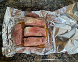 Foto del paso 4 de la receta: Lomo de cerdo con salsa oriental al papillote en airfryer