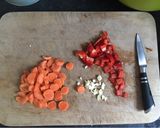 A picture of step 1 of Tomato quinoa for babies & adults.