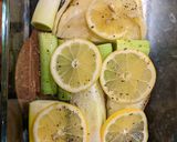 A picture of step 1 of Roasted fennel and other vegetables with Lemon.